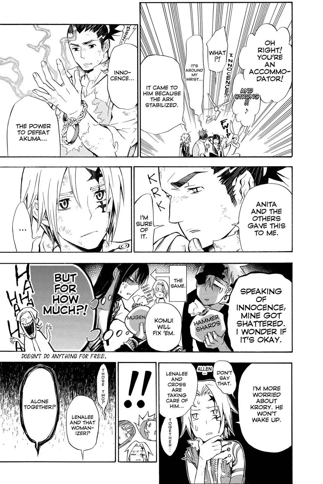 D.Gray-man Chapter 134 page 7 - 