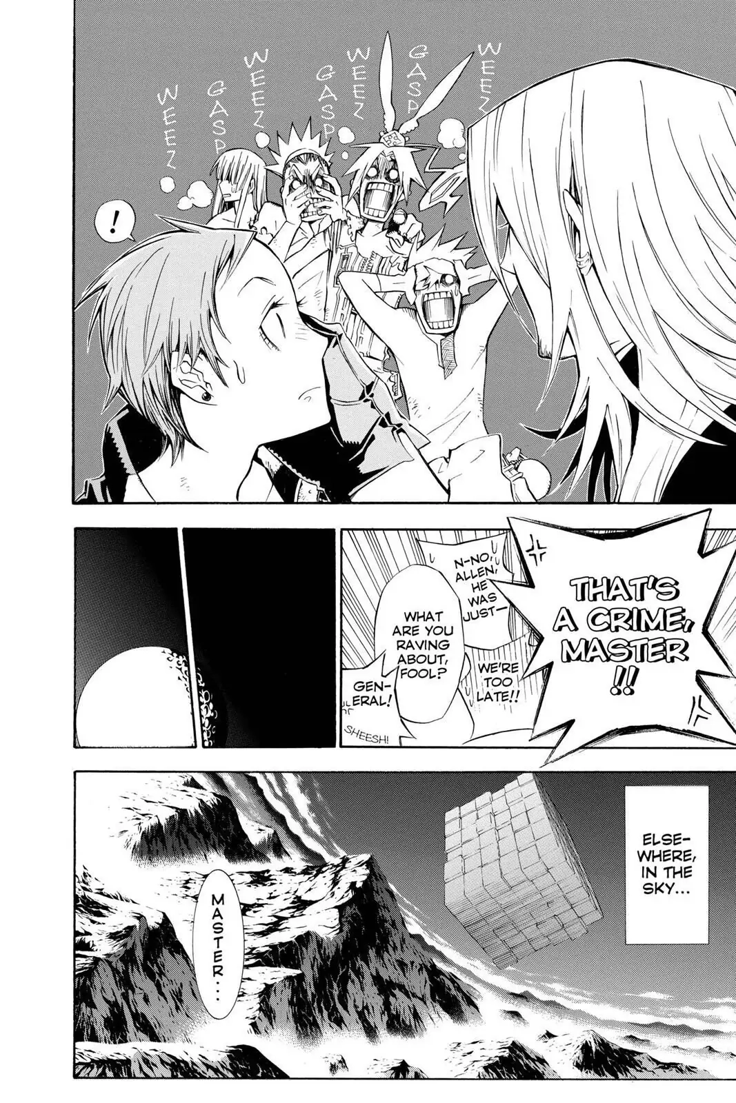 D.Gray-man Chapter 134 page 10 - 