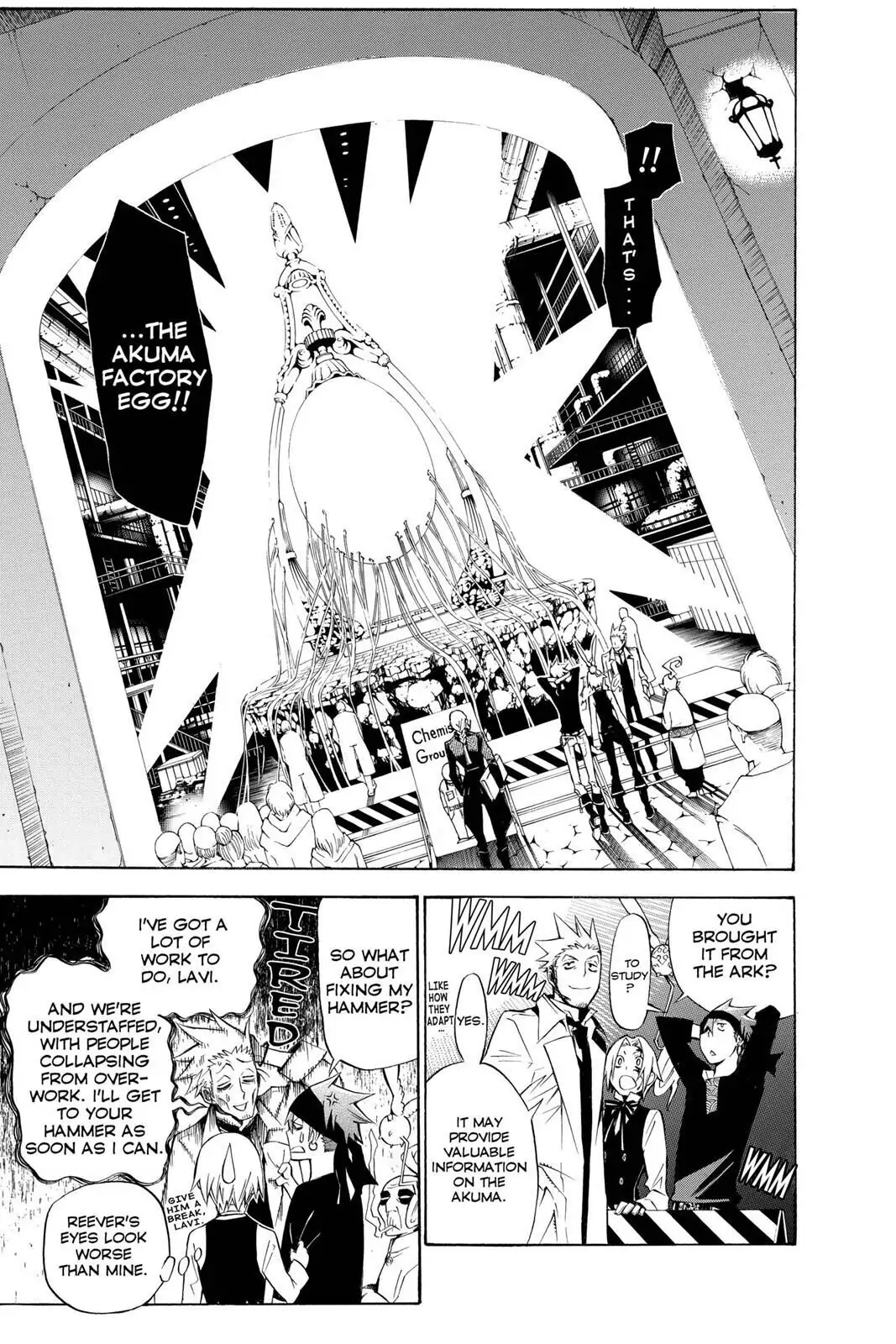 D.Gray-man Chapter 138 page 7 - 