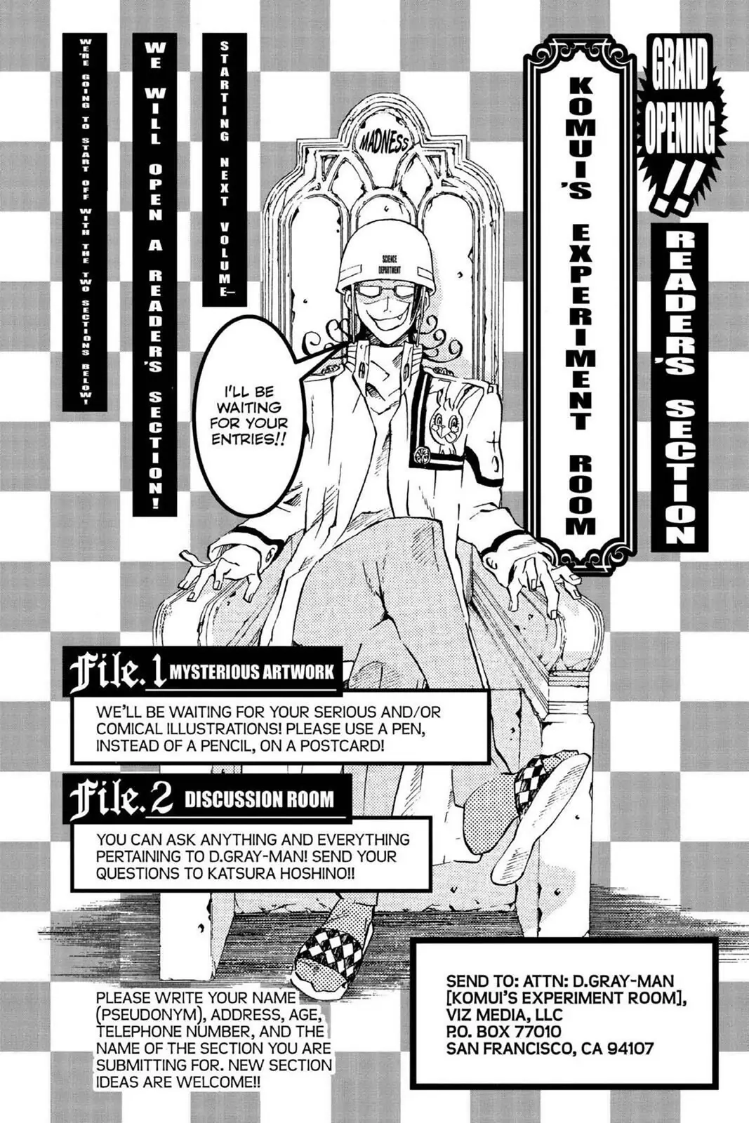 D.Gray-man Chapter 14 page 18 - 