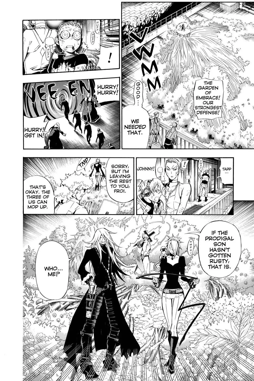 D.Gray-man Chapter 142 page 8 - 
