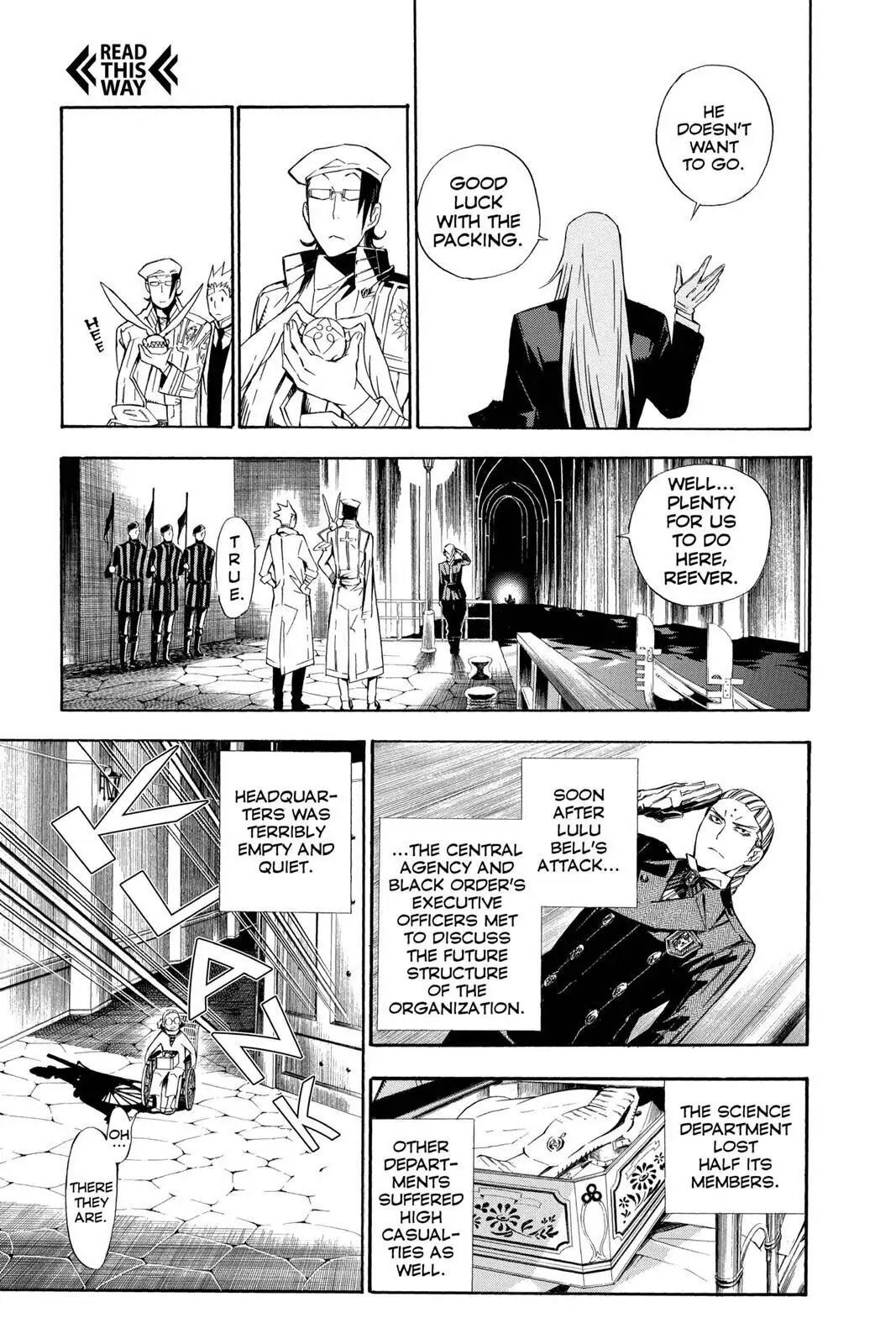 D.Gray-man Chapter 157 page 3 - 