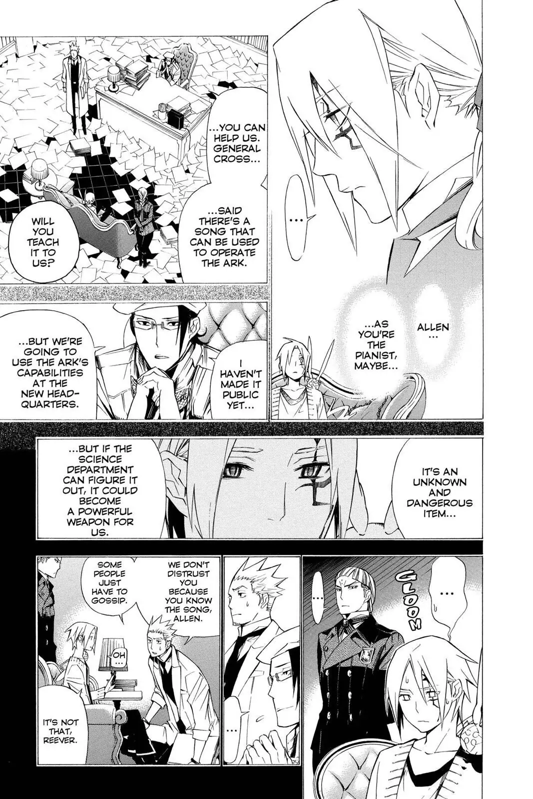 D.Gray-man Chapter 159 page 9 - 