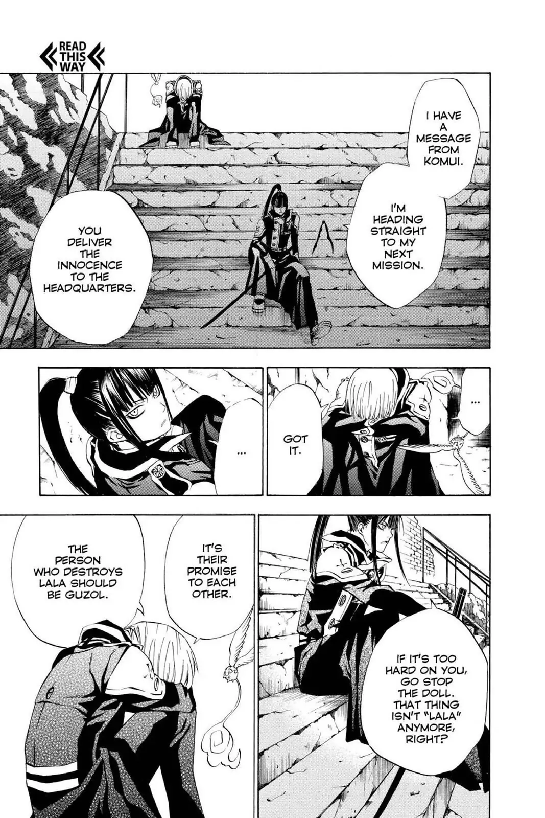 D.Gray-man Chapter 16 page 15 - 
