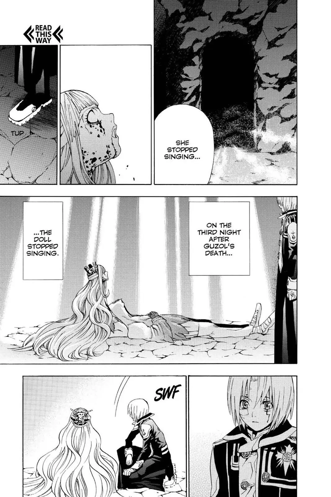 D.Gray-man Chapter 16 page 17 - 