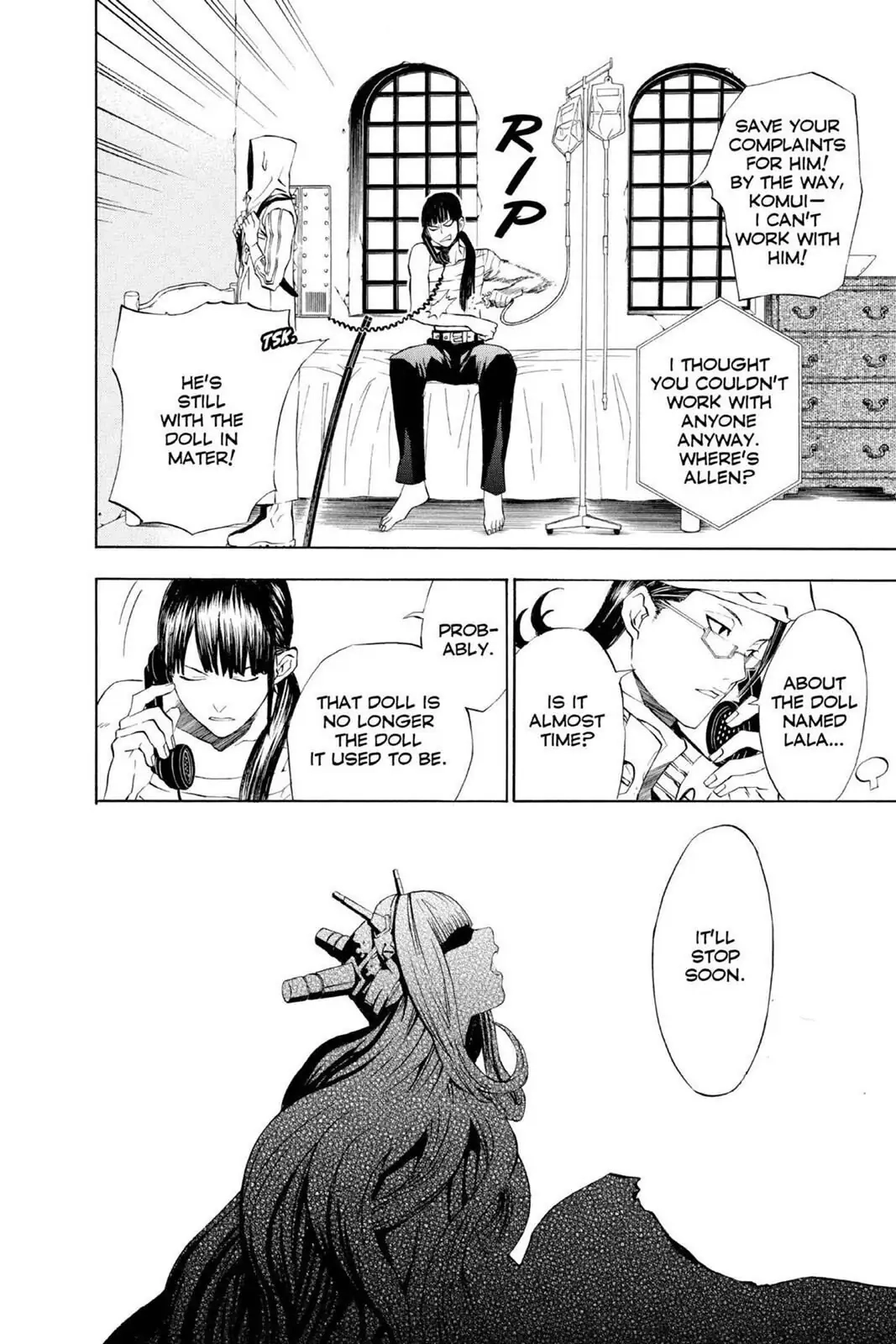 D.Gray-man Chapter 16 page 6 - 