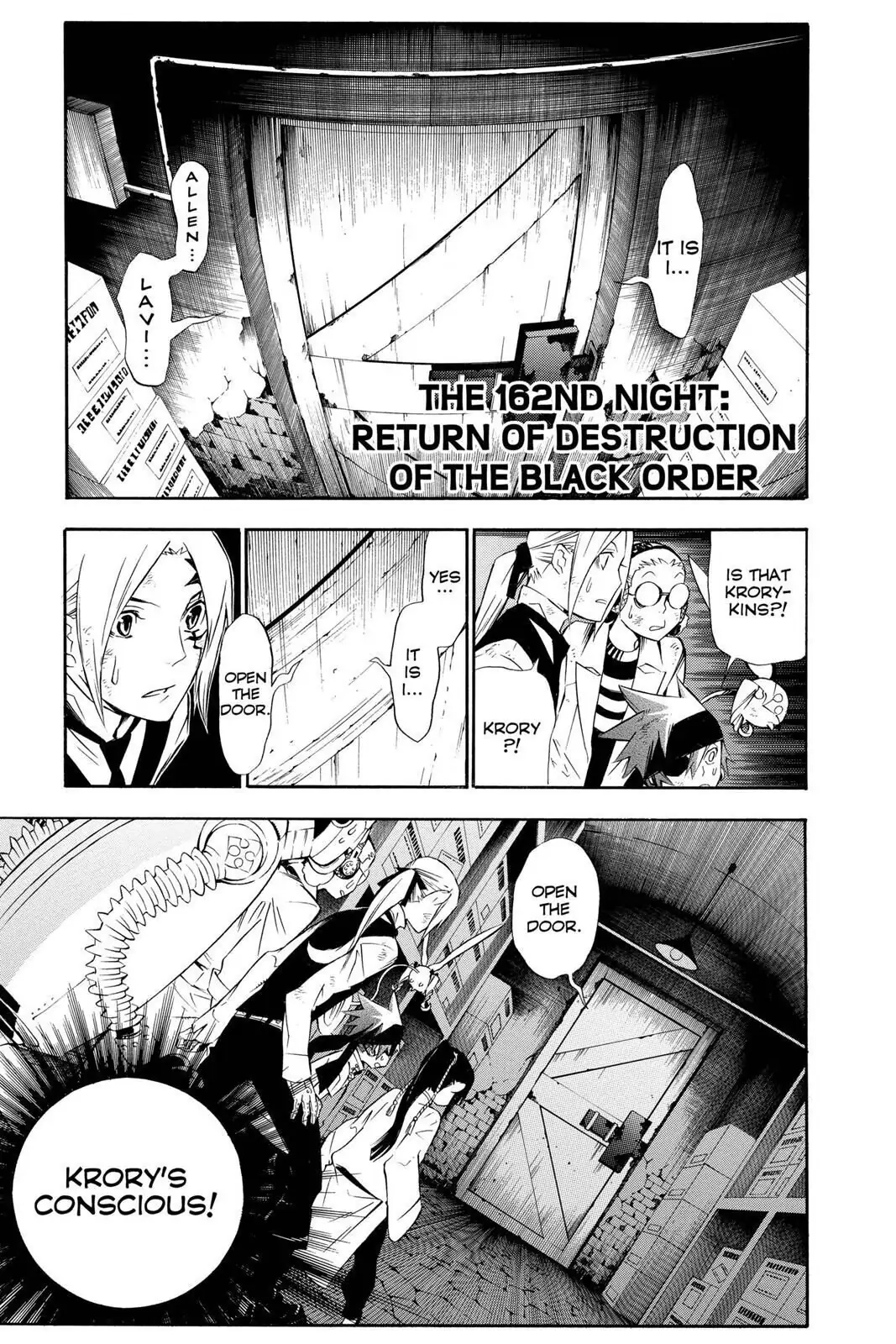 D.Gray-man Chapter 162 page 1 - 