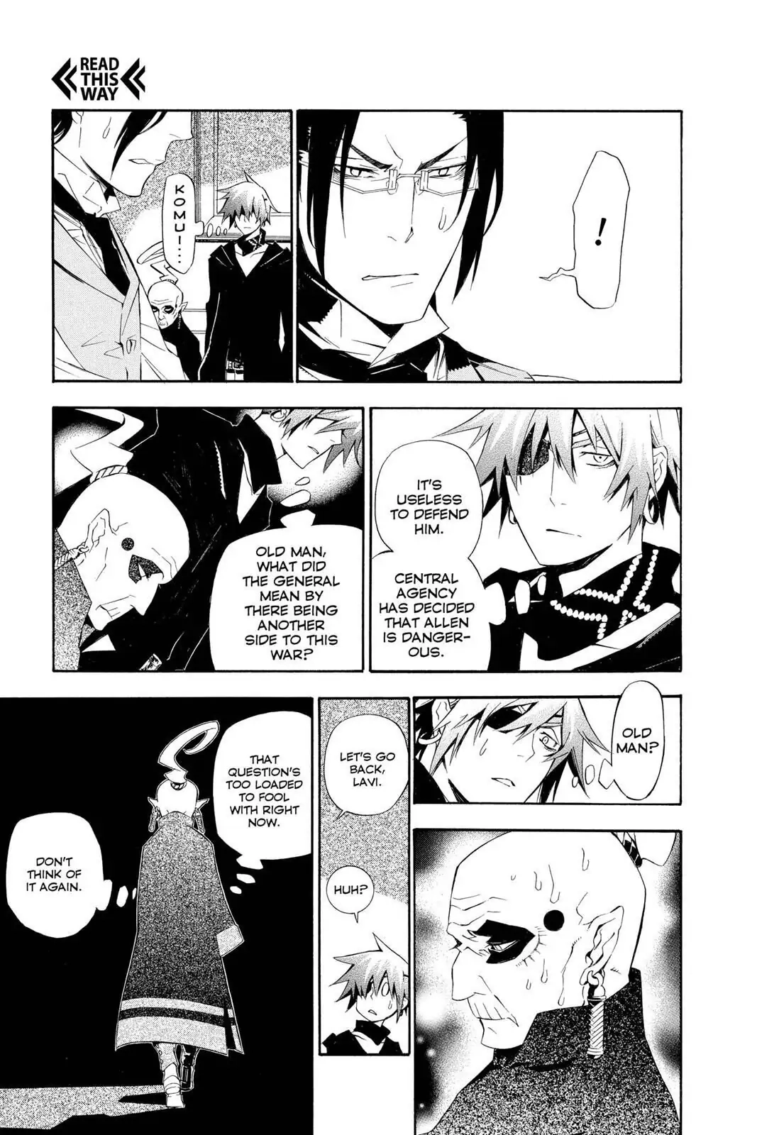 D.Gray-man Chapter 168 page 9 - 