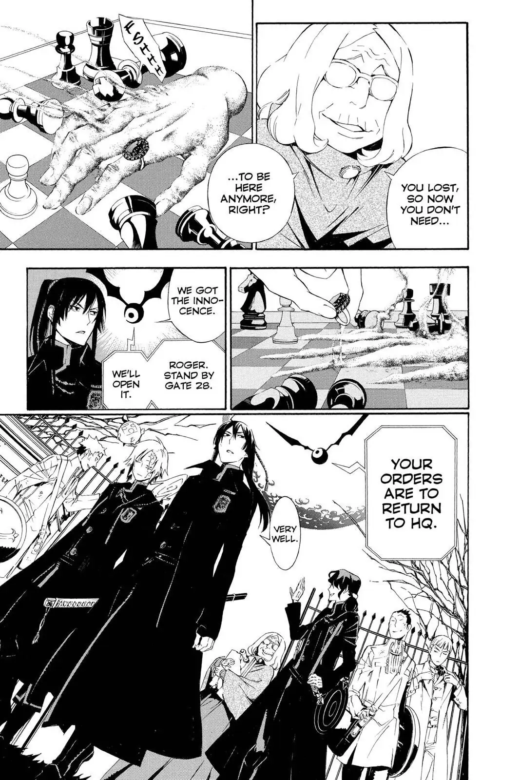 D.Gray-man Chapter 169 page 17 - 