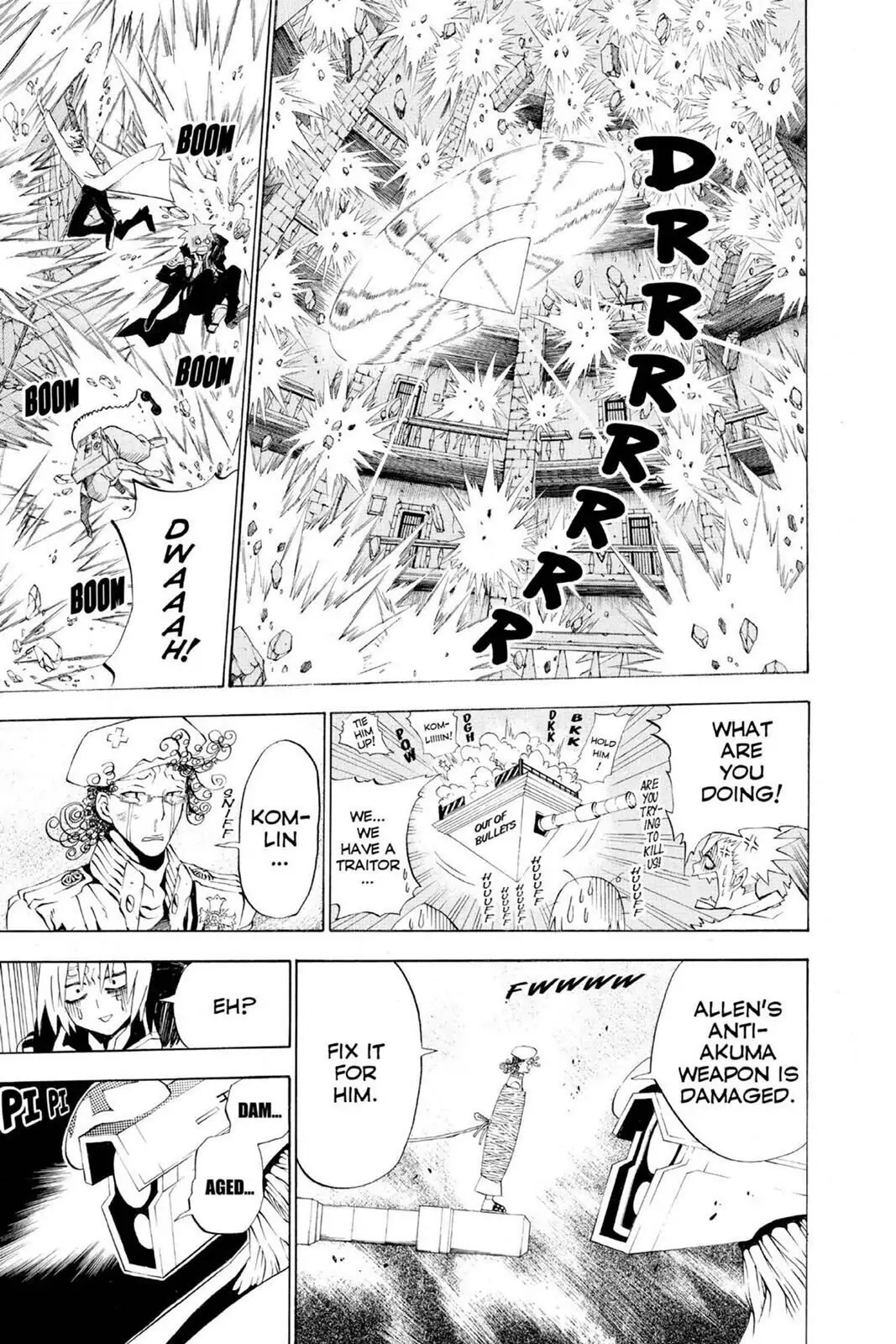 D.Gray-man Chapter 17 page 22 - 