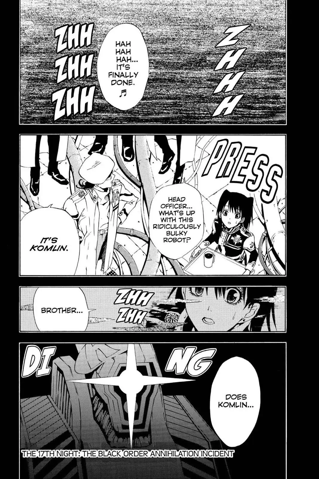 D.Gray-man Chapter 17 page 8 - 