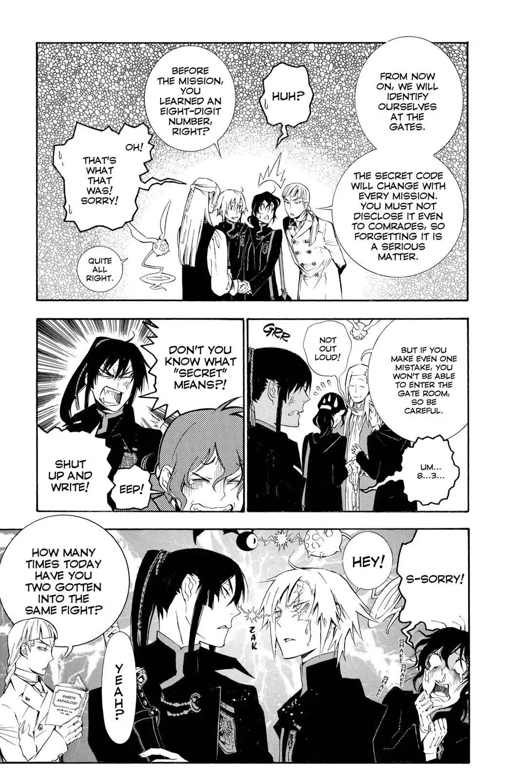 D.Gray-man Chapter 170 page 3 - 