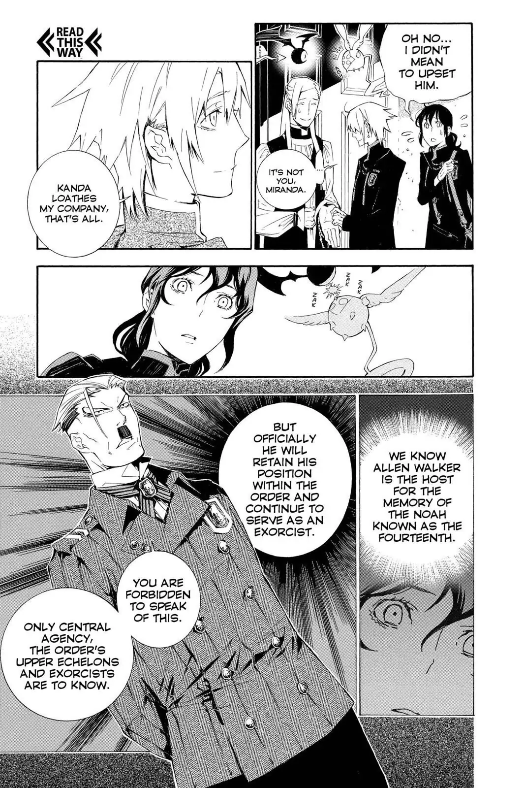 D.Gray-man Chapter 170 page 5 - 