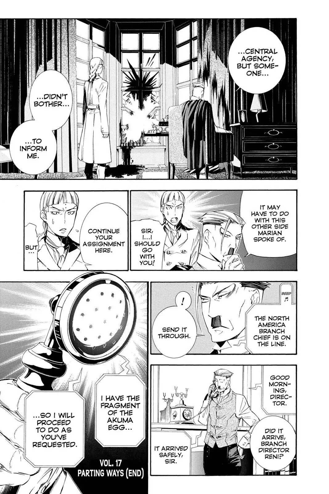 D.Gray-man Chapter 171 page 17 - 