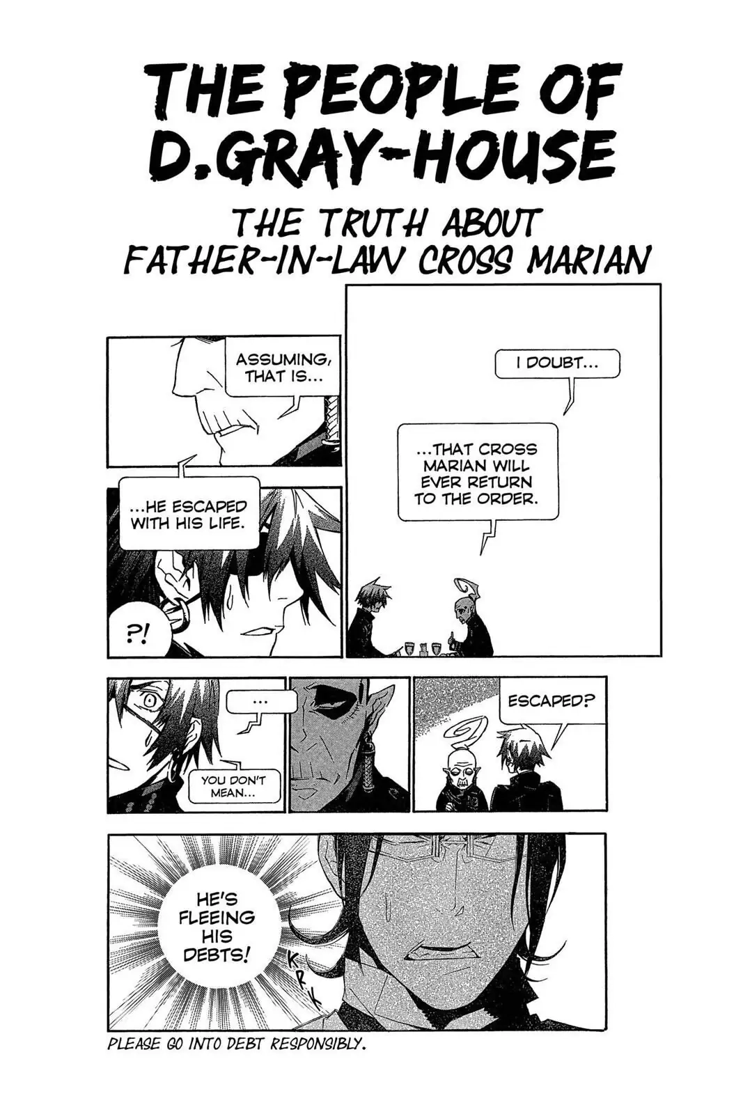 D.Gray-man Chapter 171 page 18 - 