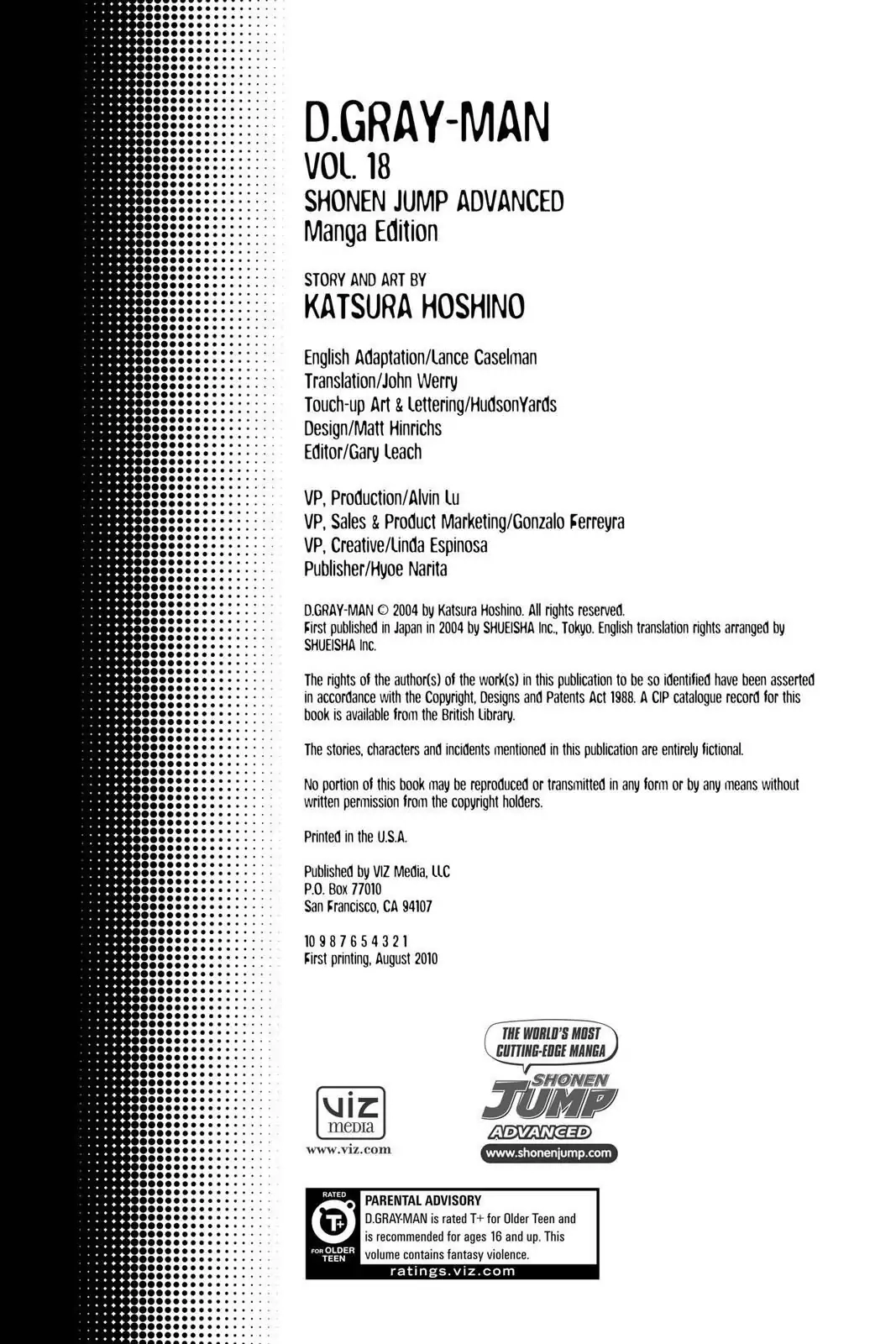 D.Gray-man Chapter 172 page 3 - 