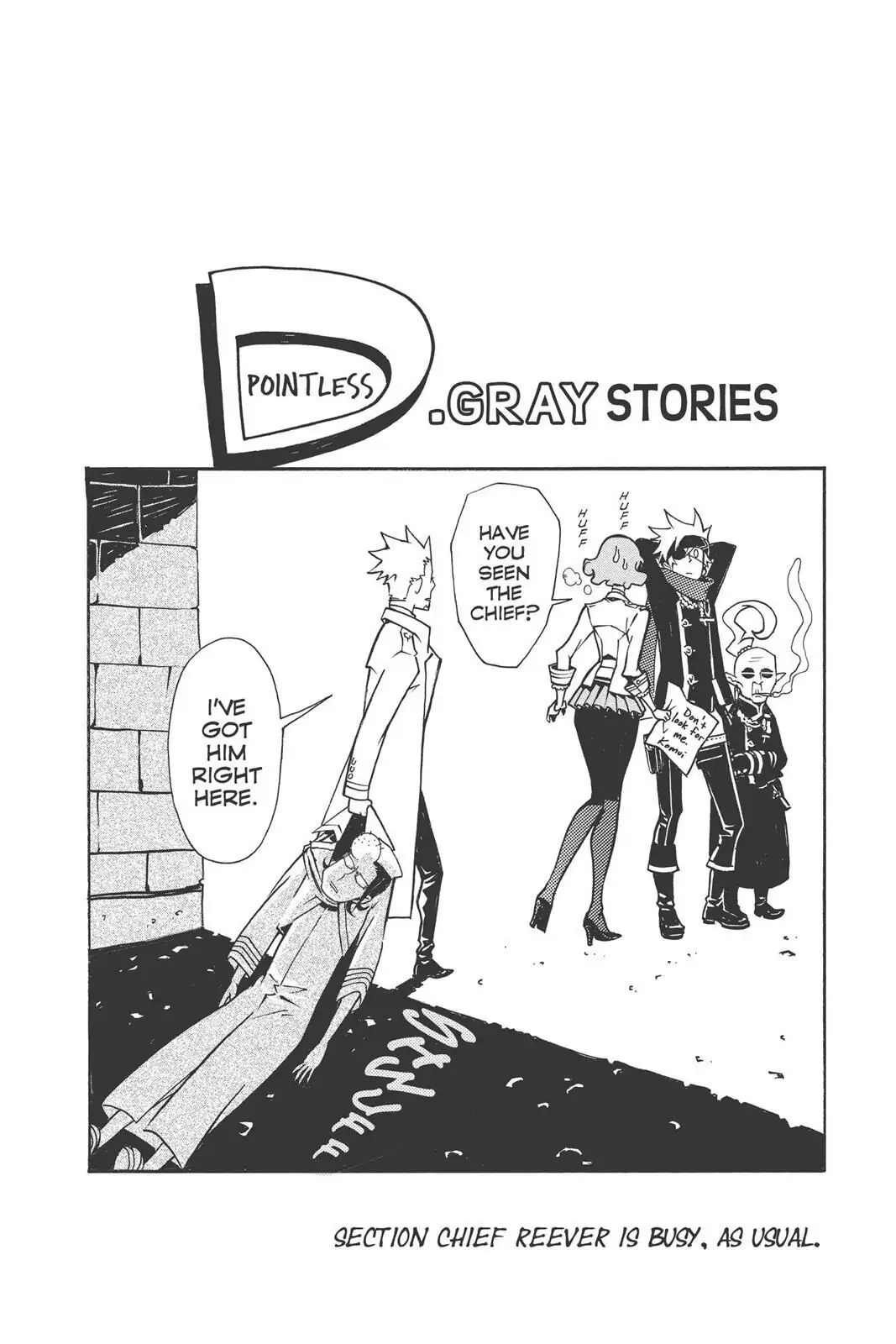 D.Gray-man Chapter 175 page 18 - 