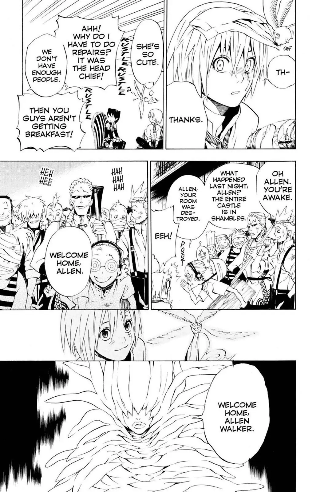 D.Gray-man Chapter 18 page 13 - 