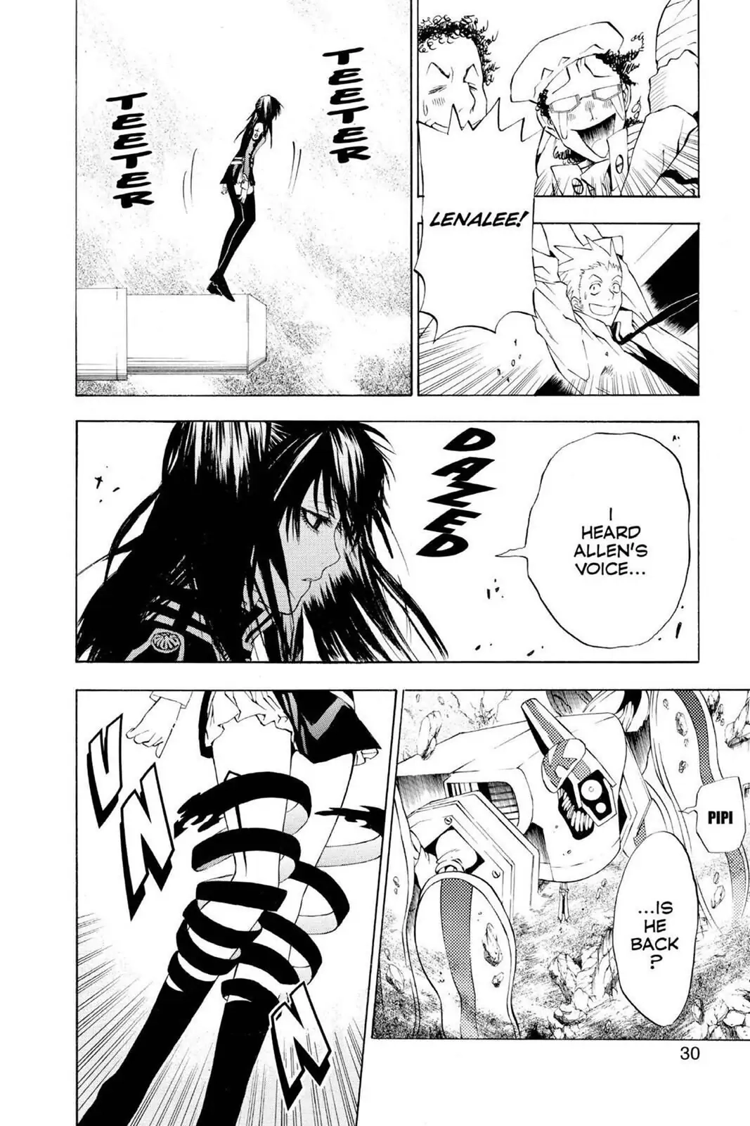 D.Gray-man Chapter 18 page 4 - 