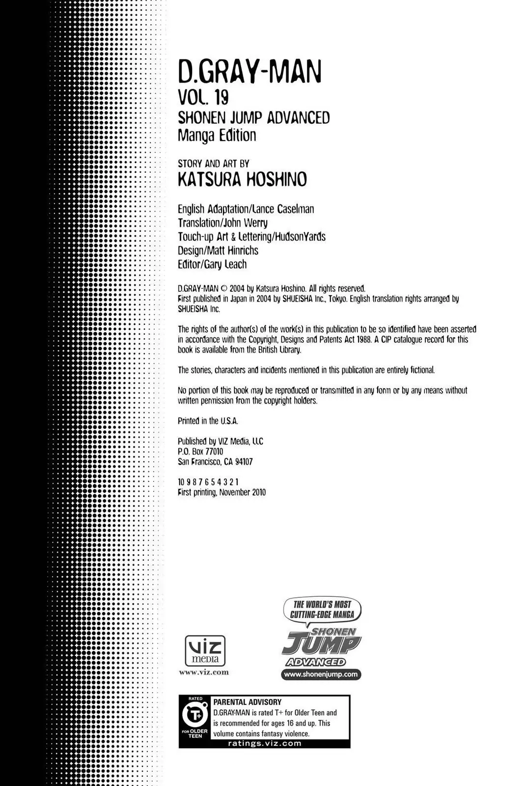D.Gray-man Chapter 182 page 3 - 