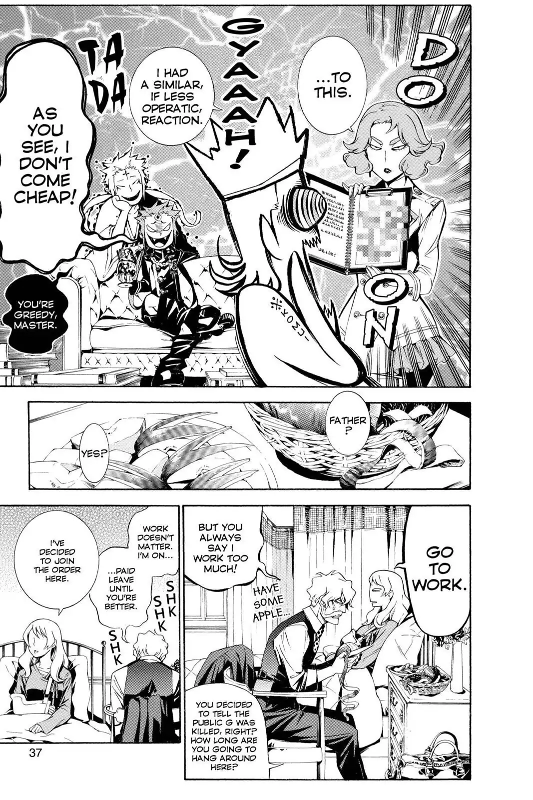 D.Gray-man Chapter 183 page 13 - 