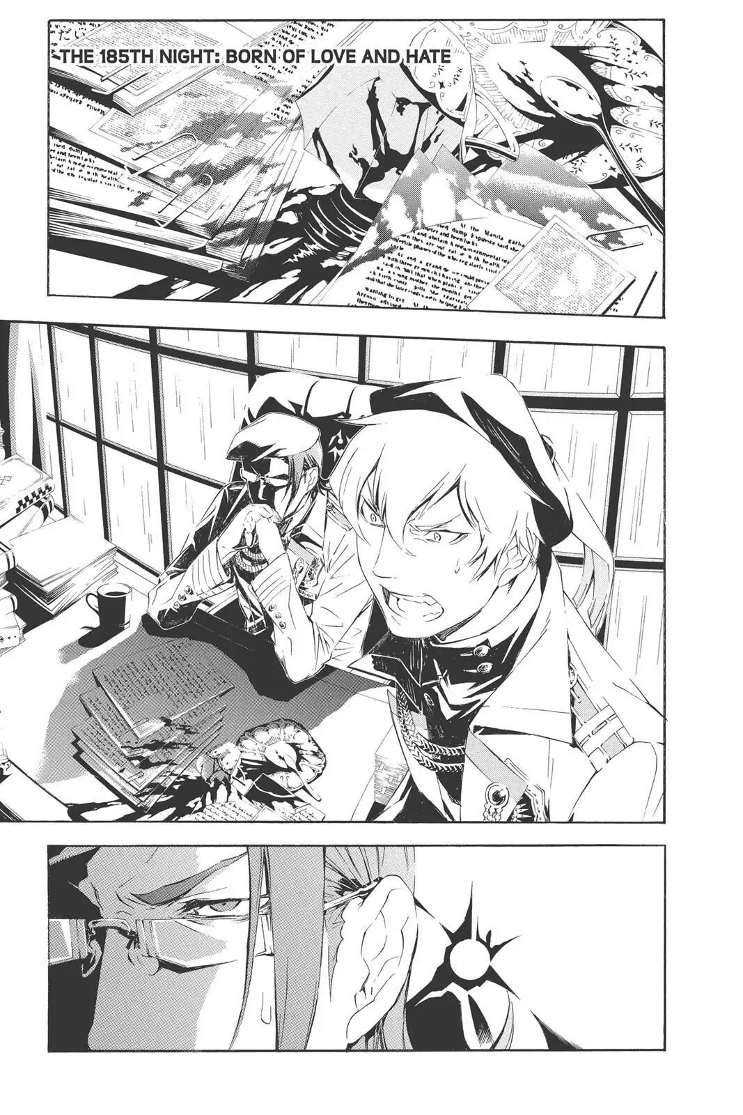 D.Gray-man Chapter 185 page 1 - 
