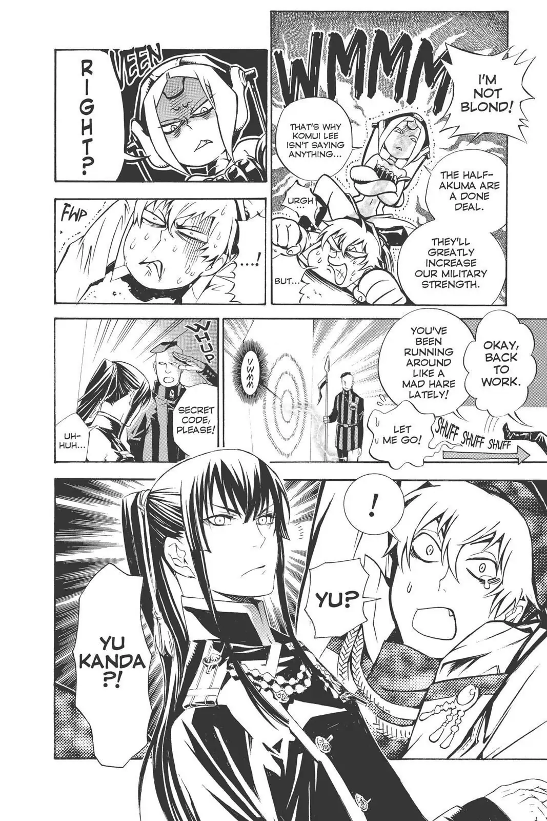 D.Gray-man Chapter 186 page 4 - 