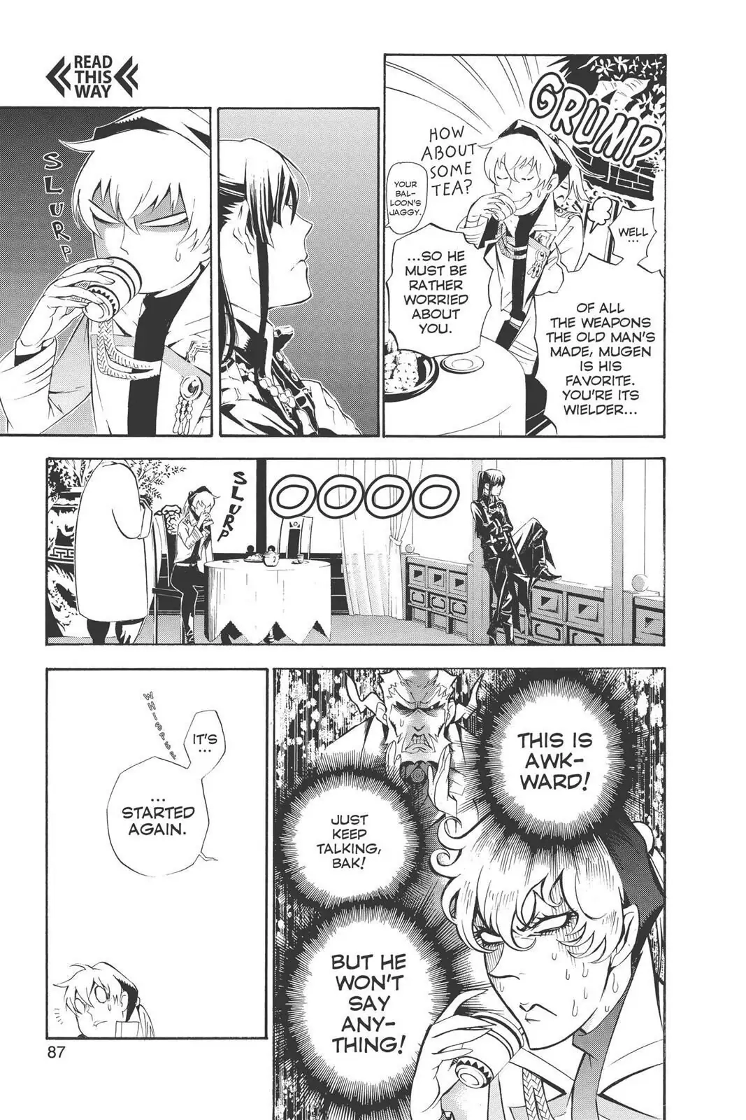 D.Gray-man Chapter 186 page 7 - 
