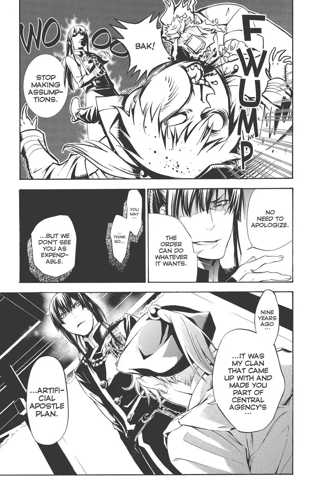 D.Gray-man Chapter 186 page 9 - 