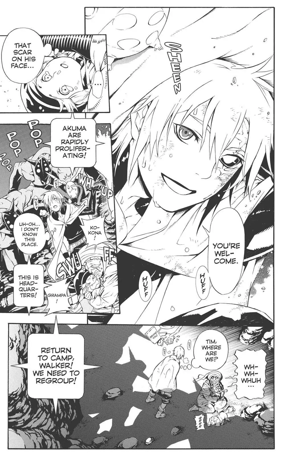 D.Gray-man Chapter 187 page 21 - 