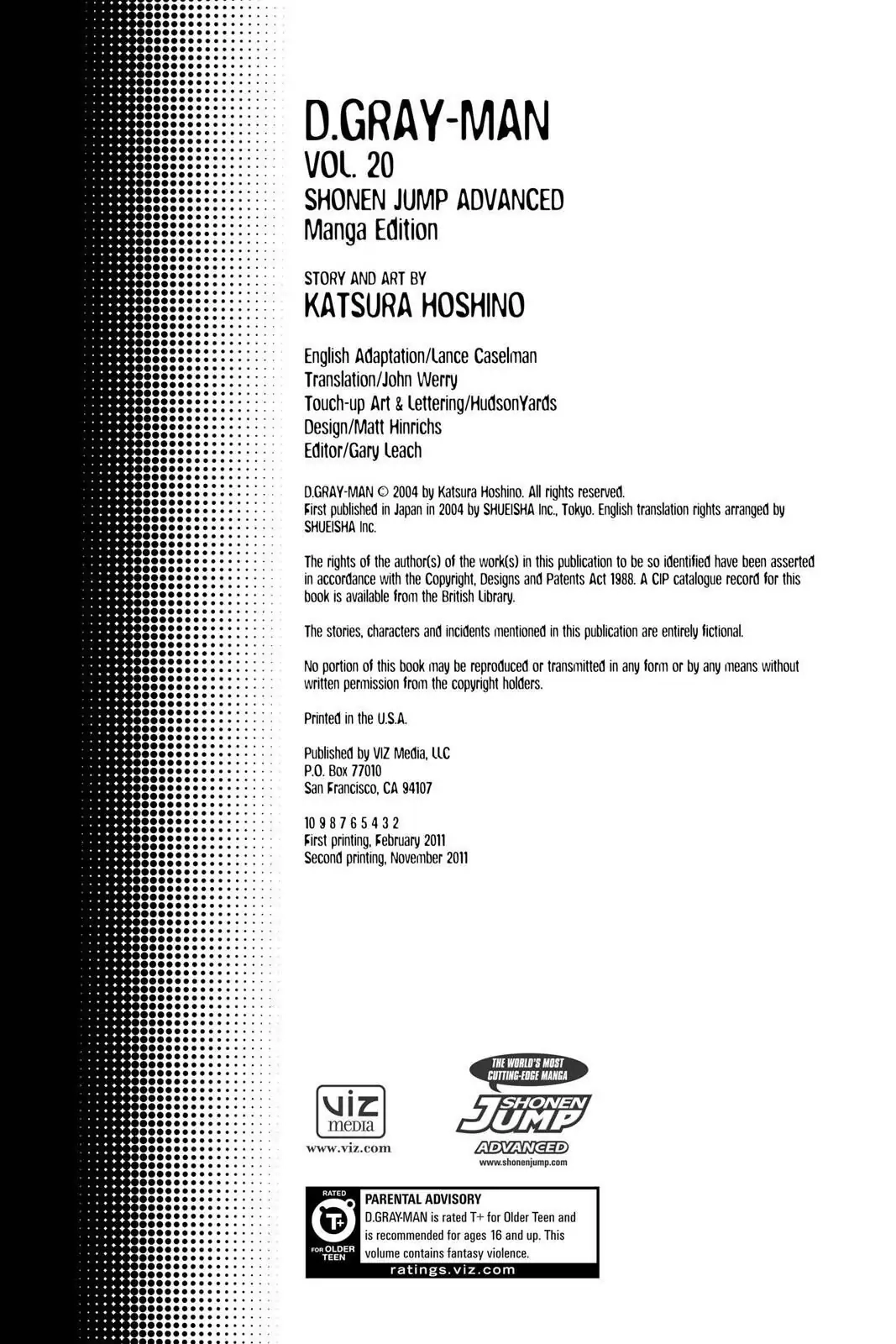 D.Gray-man Chapter 189 page 3 - 