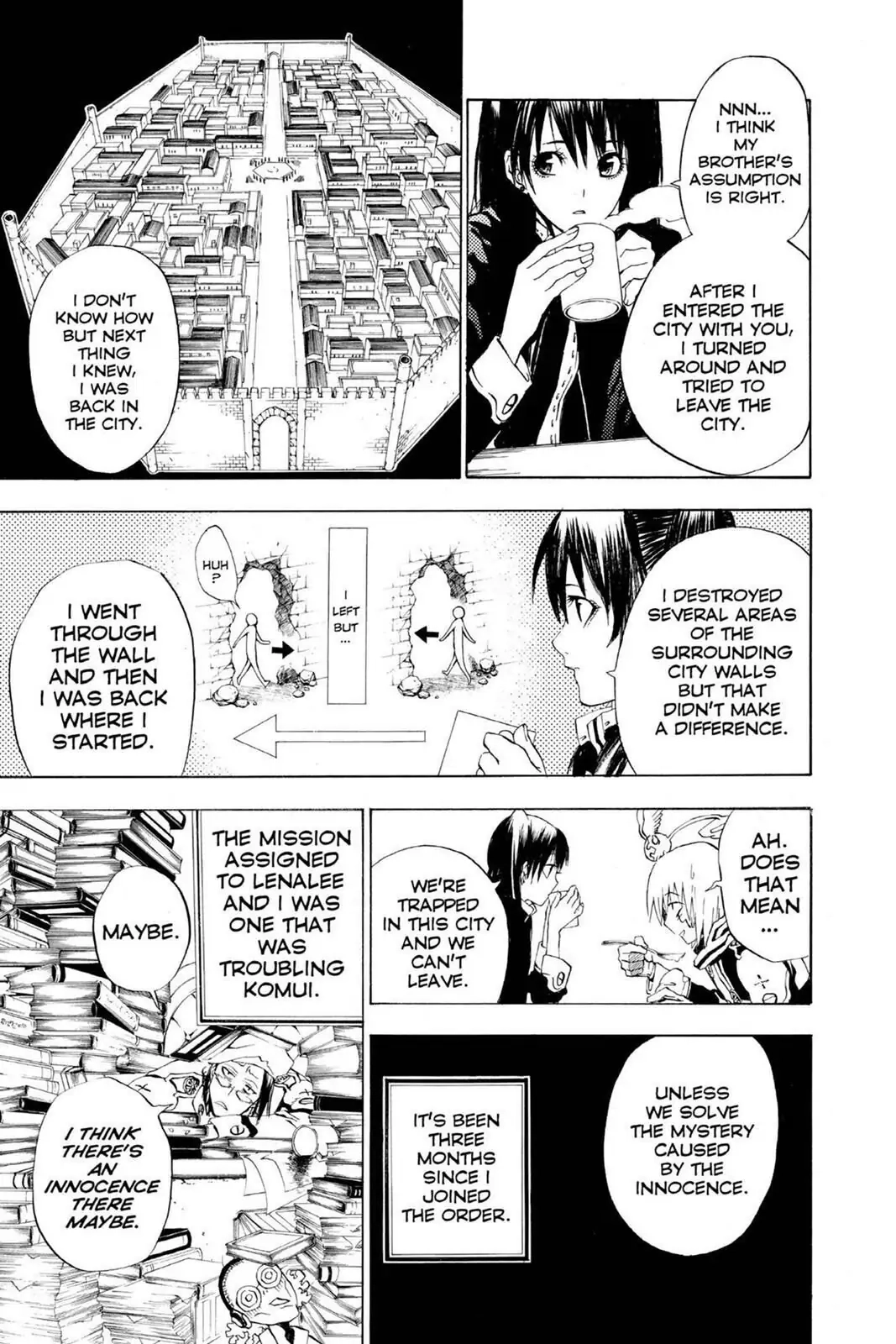 D.Gray-man Chapter 19 page 11 - 