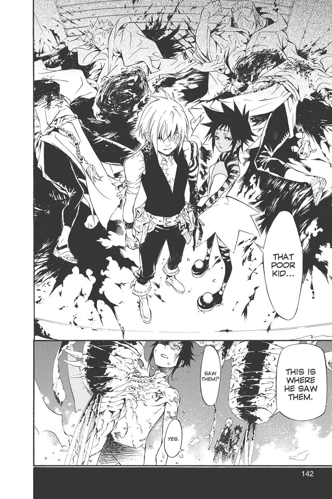D.Gray-man Chapter 192 page 28 - 