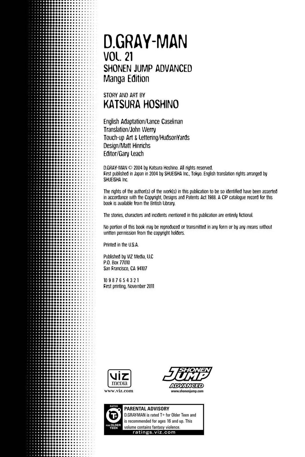 D.Gray-man Chapter 194 page 3 - 