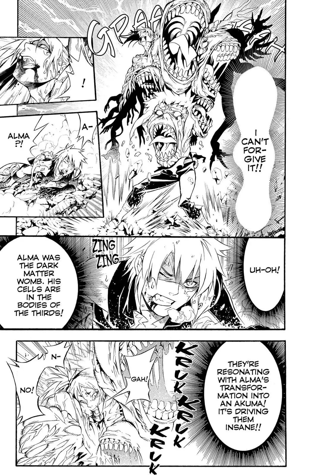 D.Gray-man Chapter 195 page 16 - 