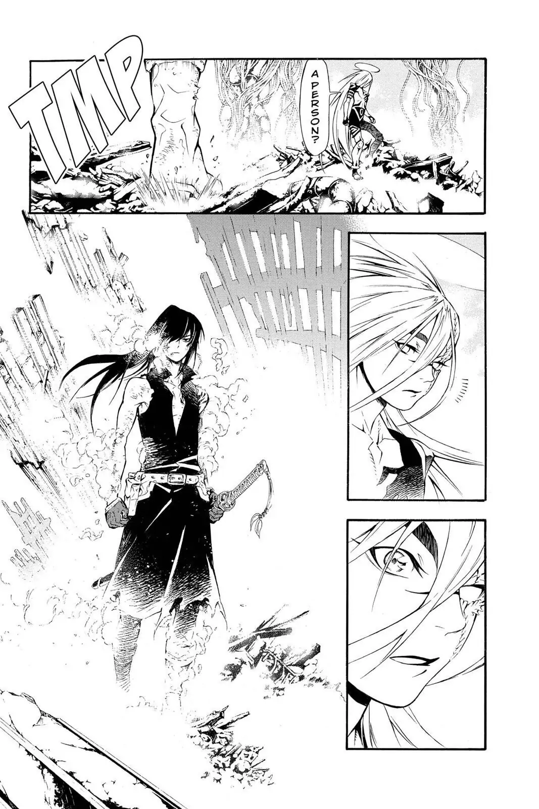D.Gray-man Chapter 195 page 4 - 