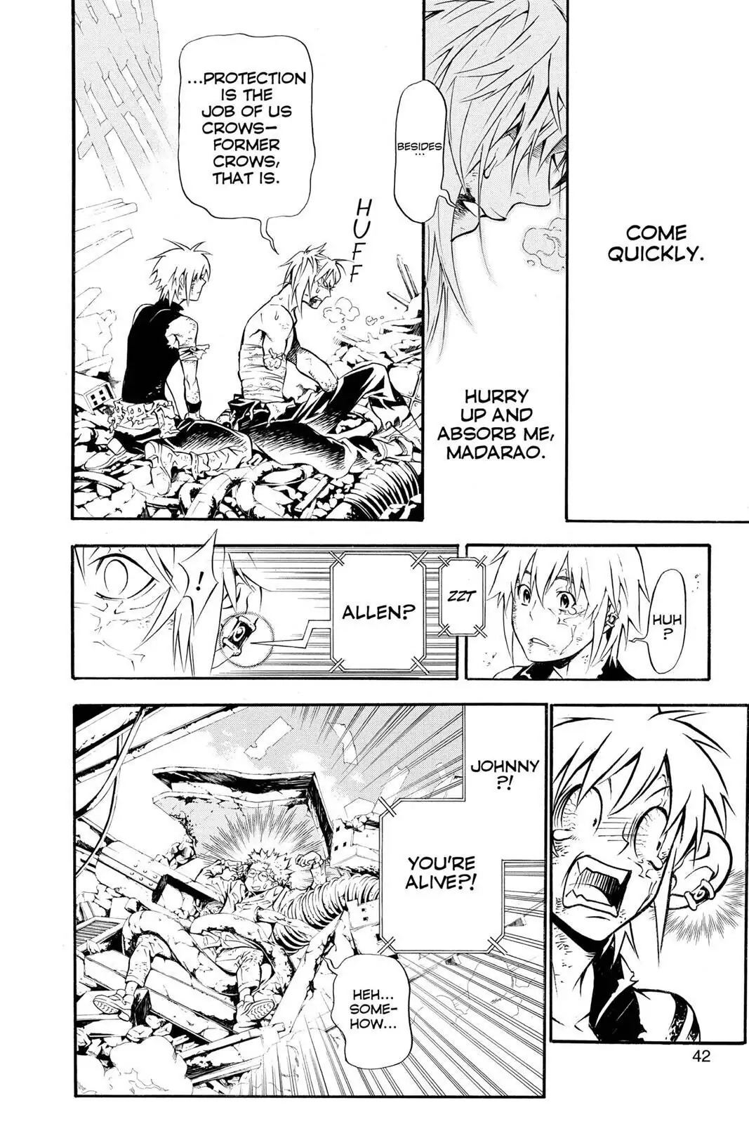 D.Gray-man Chapter 195 page 9 - 