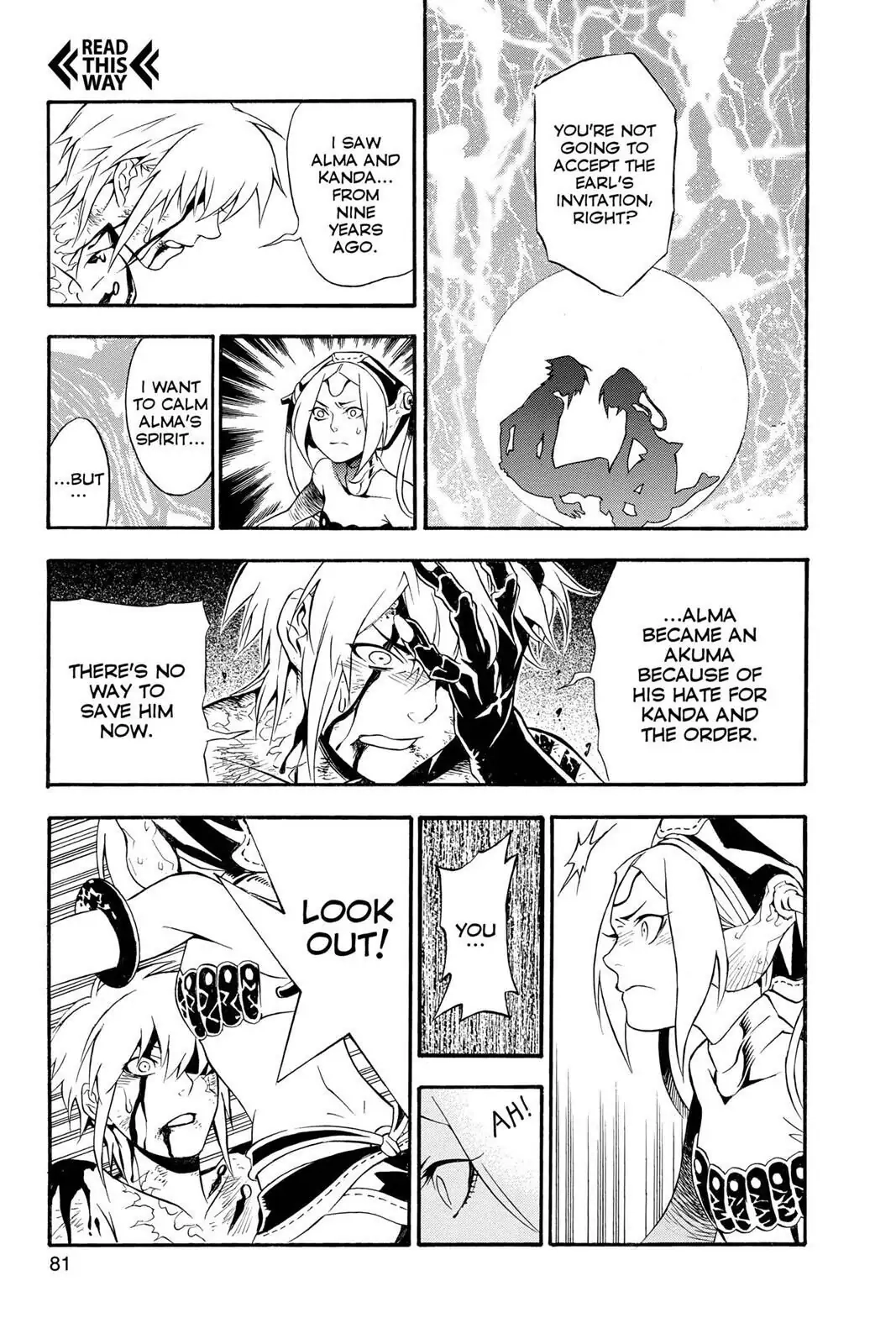 D.Gray-man Chapter 196 page 19 - 