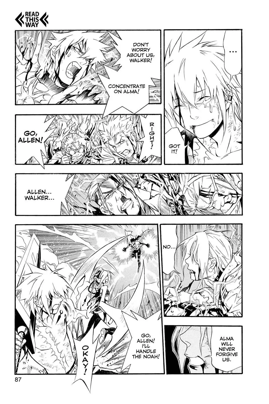 D.Gray-man Chapter 196 page 25 - 