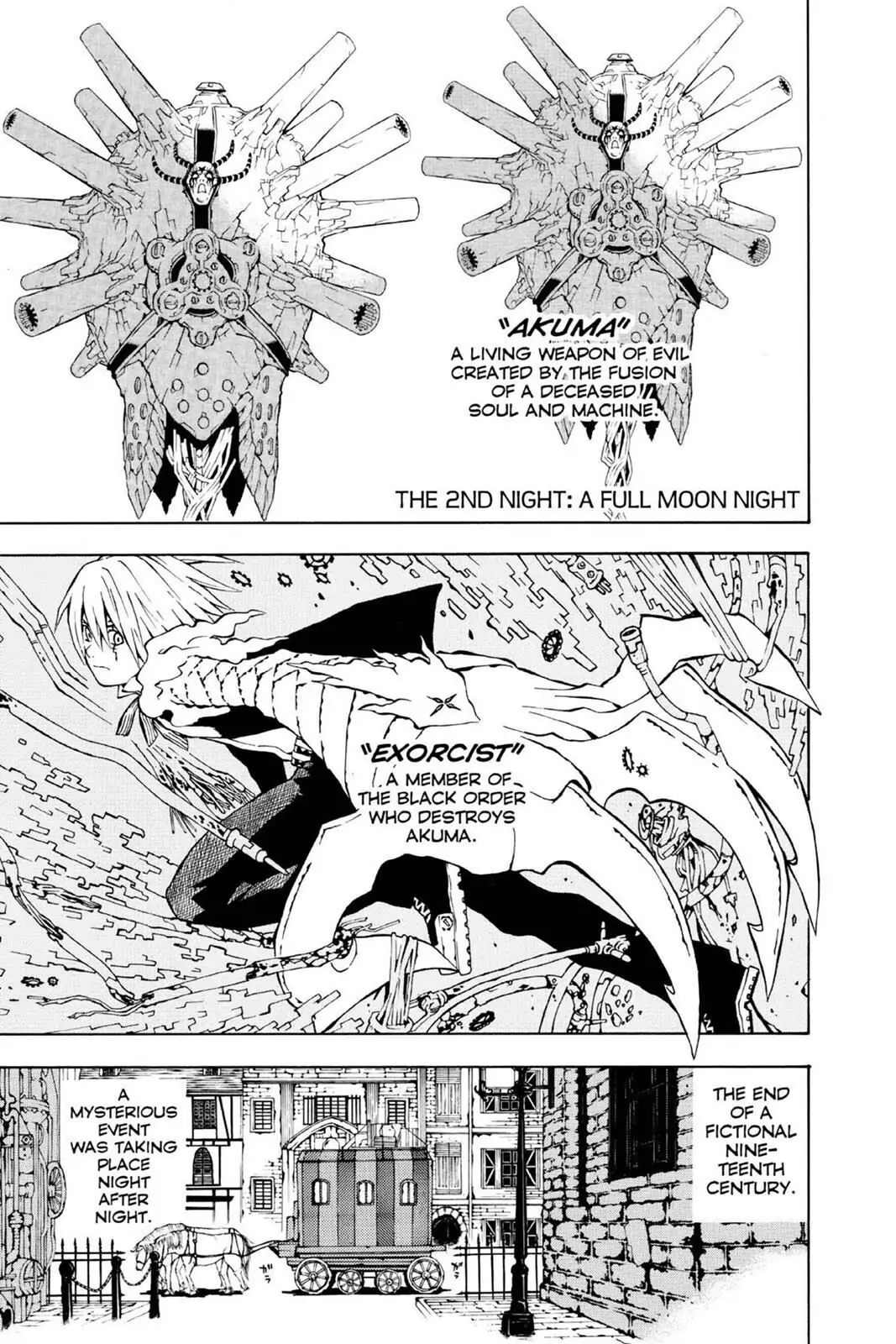 D.Gray-man Chapter 2 page 1 - 
