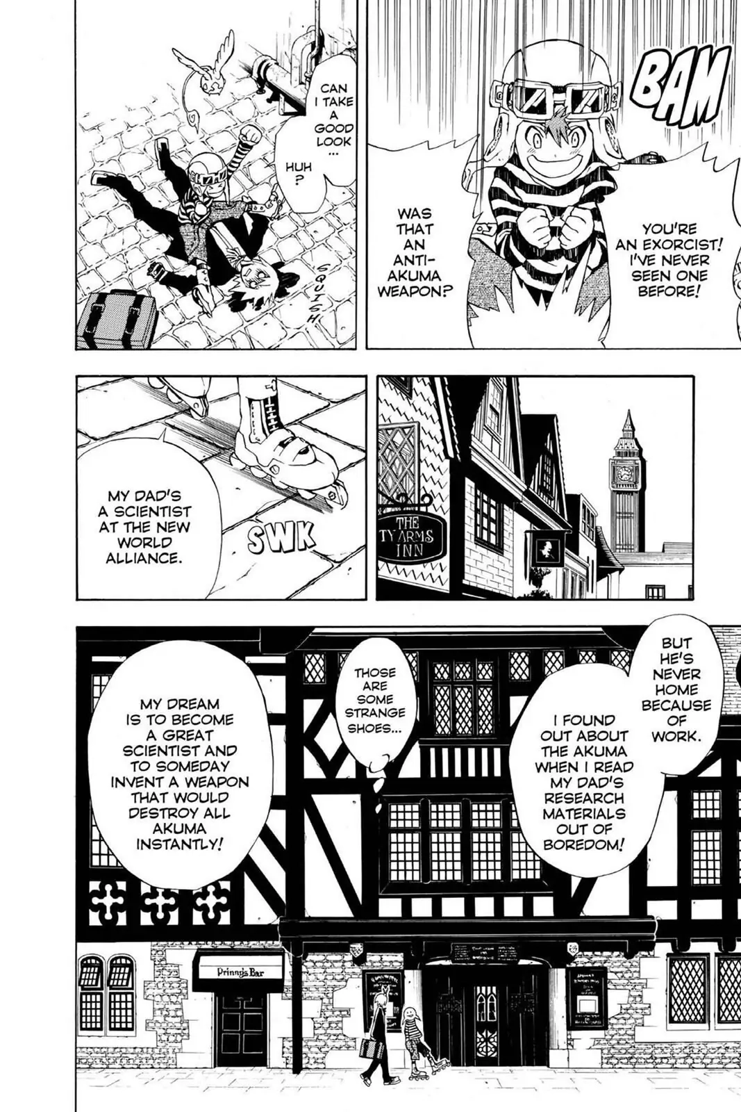 D.Gray-man Chapter 2 page 12 - 
