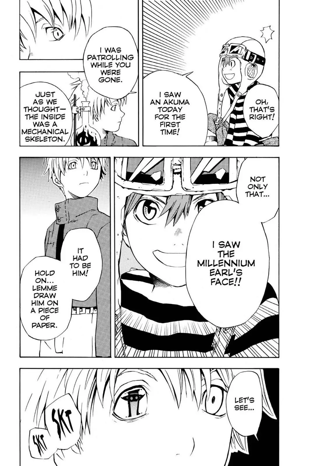 D.Gray-man Chapter 2 page 17 - 