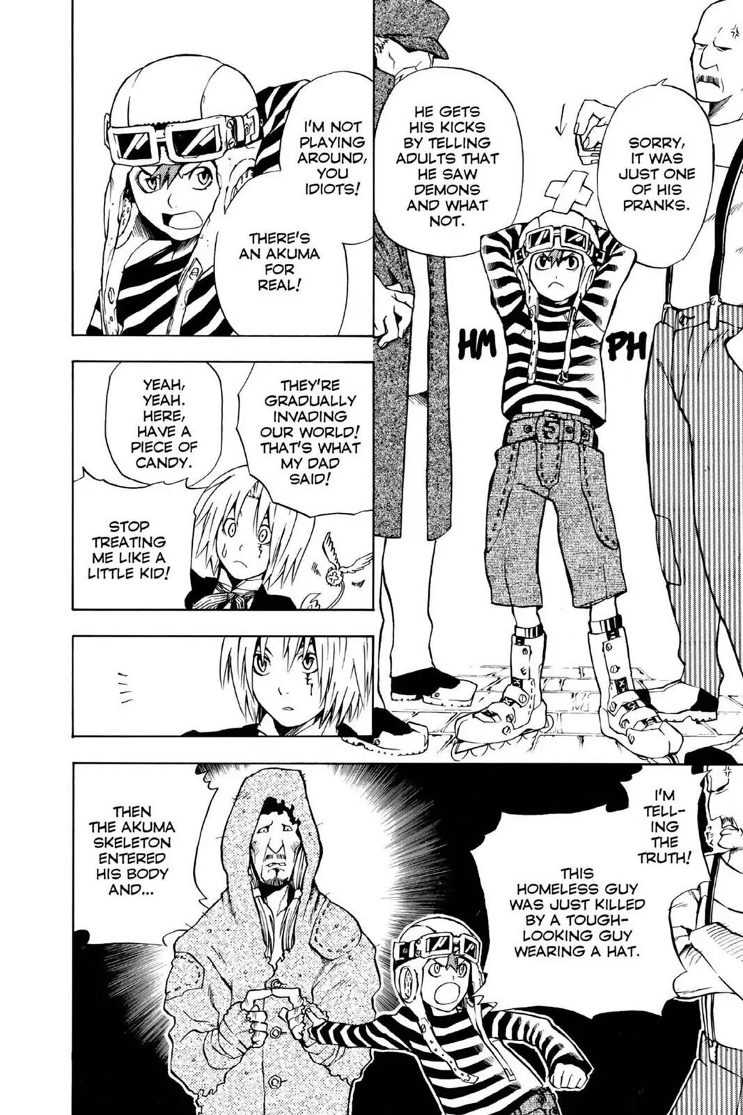 D.Gray-man Chapter 2 page 8 - 