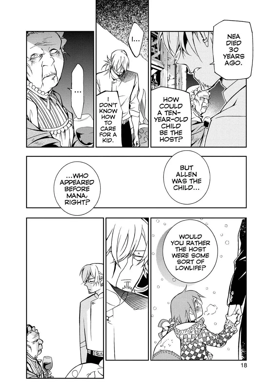 D.Gray-man Chapter 206 page 17 - 