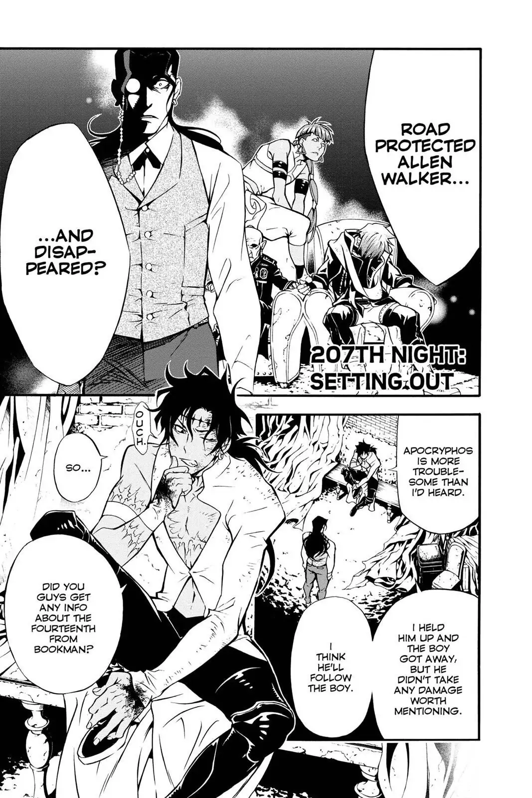 D.Gray-man Chapter 207 page 1 - 