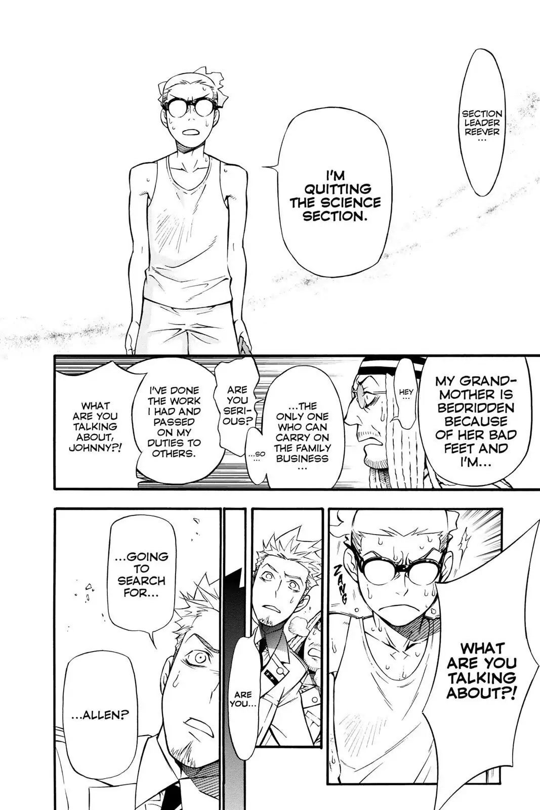 D.Gray-man Chapter 207 page 16 - 