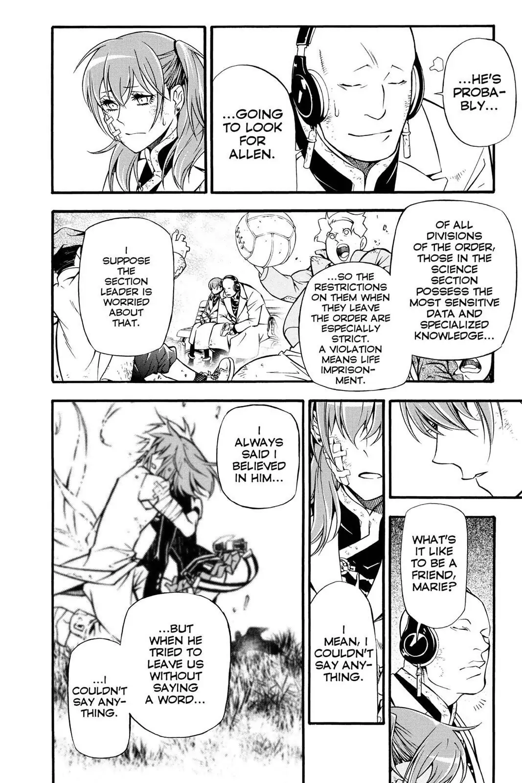 D.Gray-man Chapter 207 page 18 - 