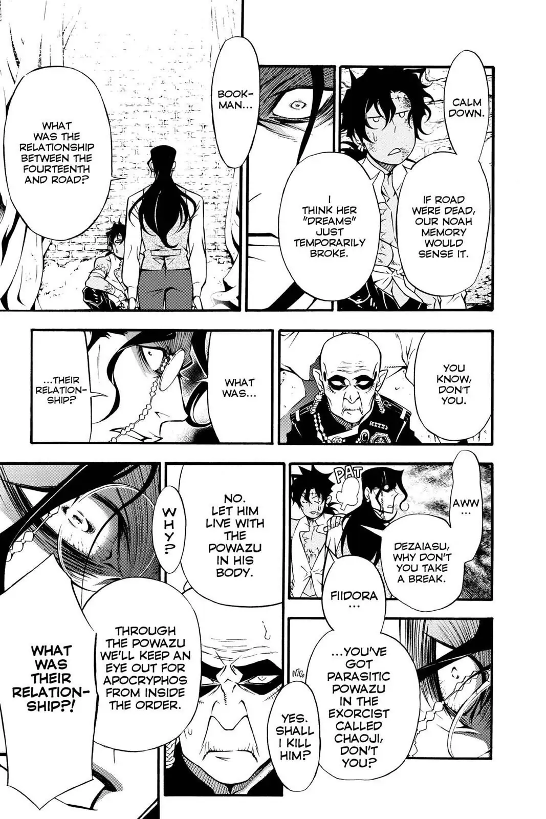 D.Gray-man Chapter 207 page 3 - 