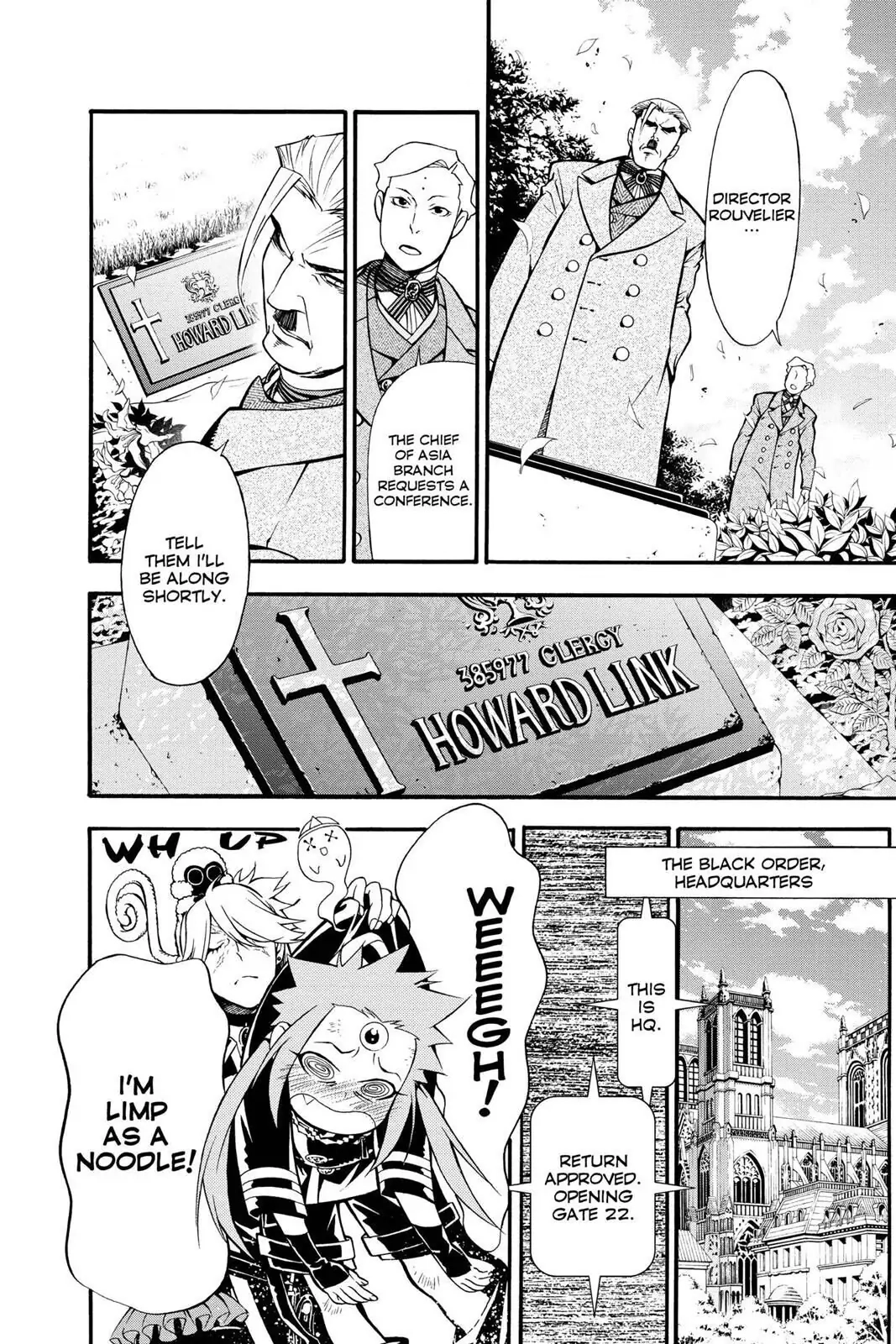 D.Gray-man Chapter 207 page 6 - 