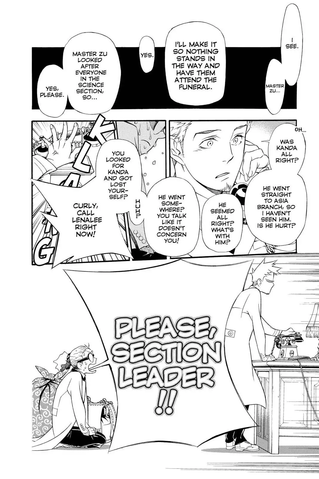 D.Gray-man Chapter 208 page 22 - 